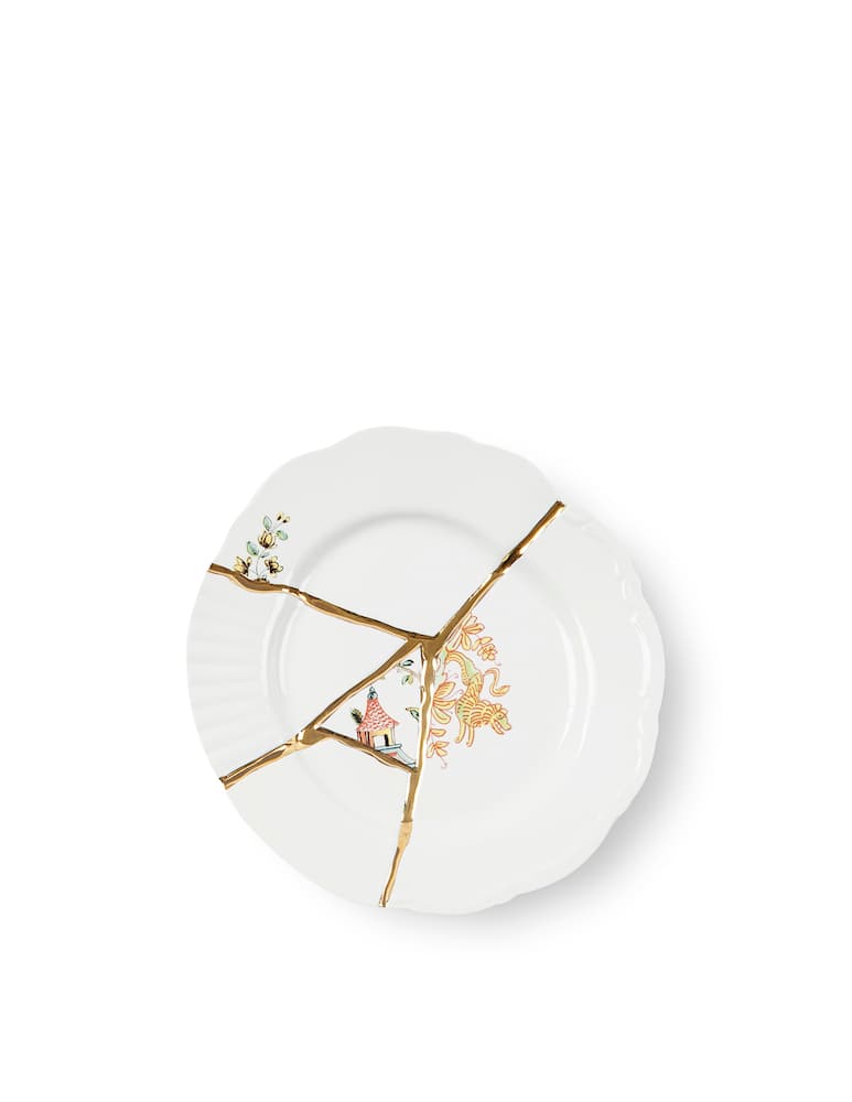 Seletti Piatto da dessert Kintsugi - immagine 1