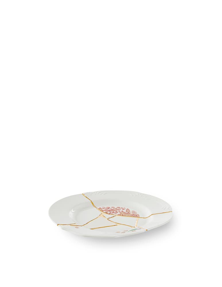Seletti Piatto Piano Kintsugi - immagine 1 Seletti Piatto Piano Kintsugi - immagine 1