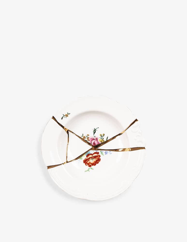 Seletti Kintsugi suop plate - picture 1 Seletti Kintsugi suop plate - picture 1
