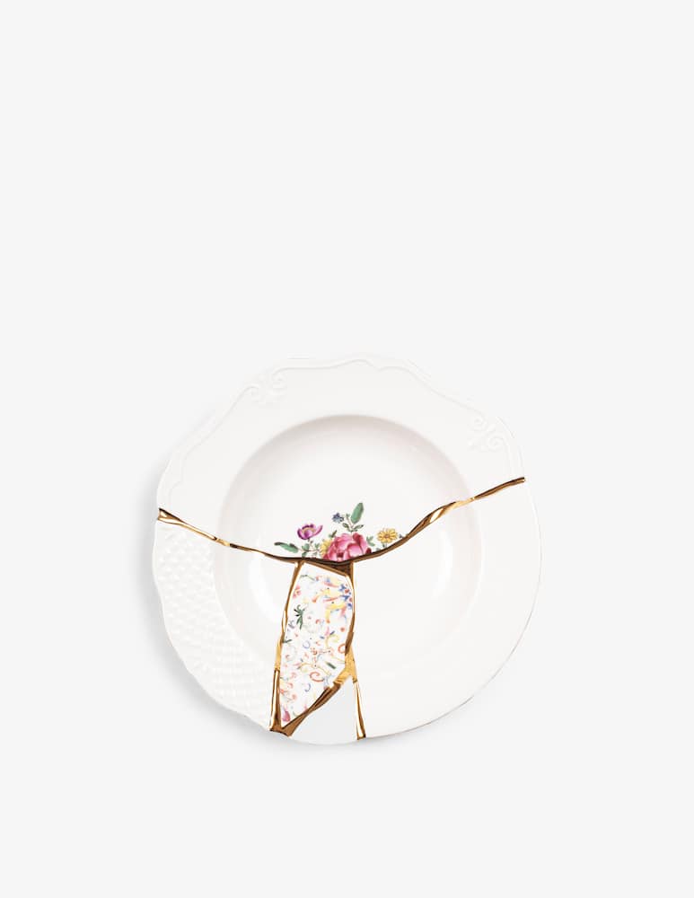 Seletti Kintsugi suop plate - picture 1 Seletti Kintsugi suop plate - picture 1
