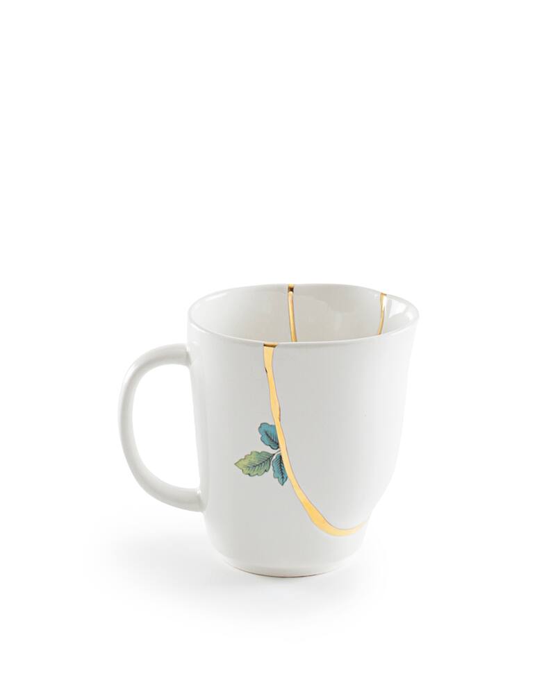 rinascente Seletti Tazza Mug In Porcellana "Kintsugi-N'1" - Multicolor