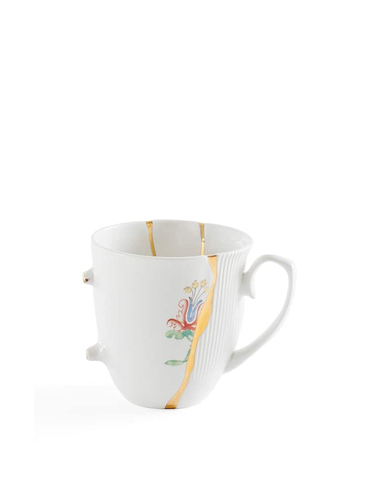 Seletti Kintsugi Mug In Porcelain - picture 1 Seletti Kintsugi Mug In Porcelain - picture 1