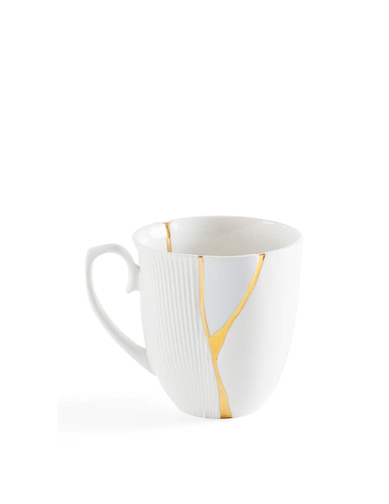 Seletti Kintsugi Mug In Porcelain - picture 2 Seletti Kintsugi Mug In Porcelain - picture 2