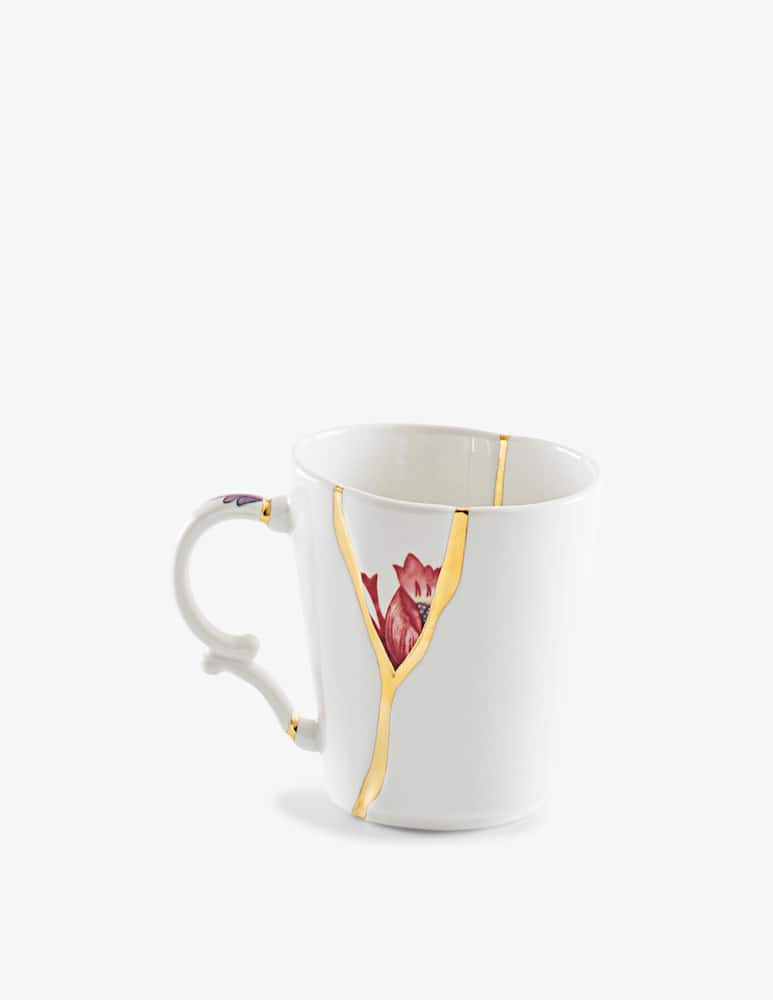 rinascente Seletti Tazza Mug In Porcellana "Kintsugi-N'3" - Multicolor