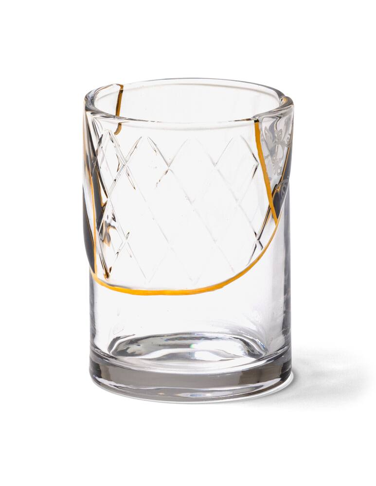 rinascente Seletti Kintsugi-N'2 Glass - Transparent