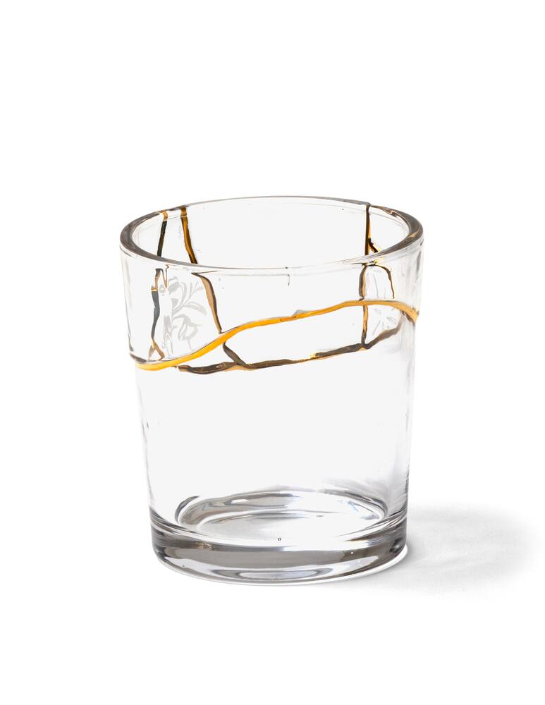 rinascente Seletti Kintsugi-N'3 Bicchiere - Trasparente