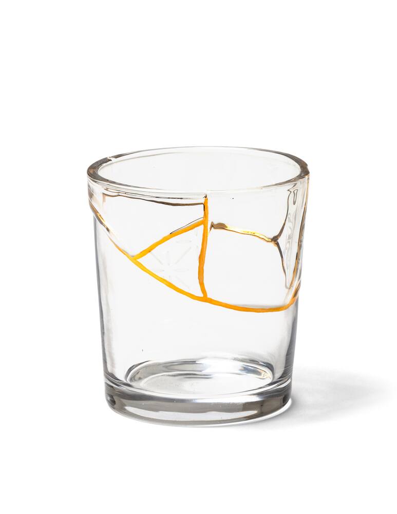 rinascente Seletti Kintsugi-N'3 Bicchiere - Trasparente