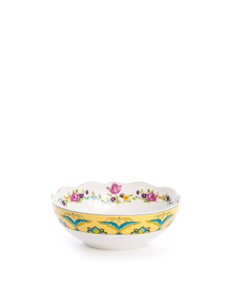 rinascente Seletti Hybrid-Bauci Bowl In Porcelain Cm.17.5 H.7.5 - Multicolor