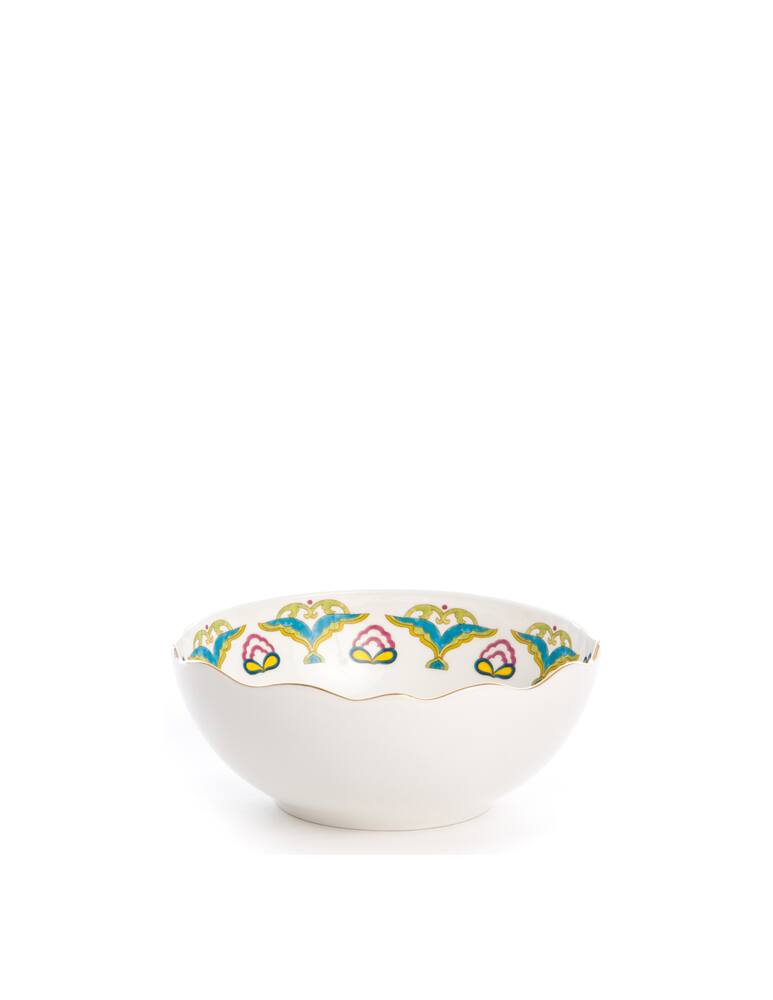 rinascente Seletti Hybrid-Bauci Bowl In Porcelain Cm.17.5 H.7.5 - Multicolor