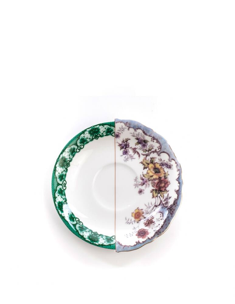 rinascente Seletti Tazza Da Tè Con Piattino In Porcellana "Hybrid-Isidora" - Multicolor