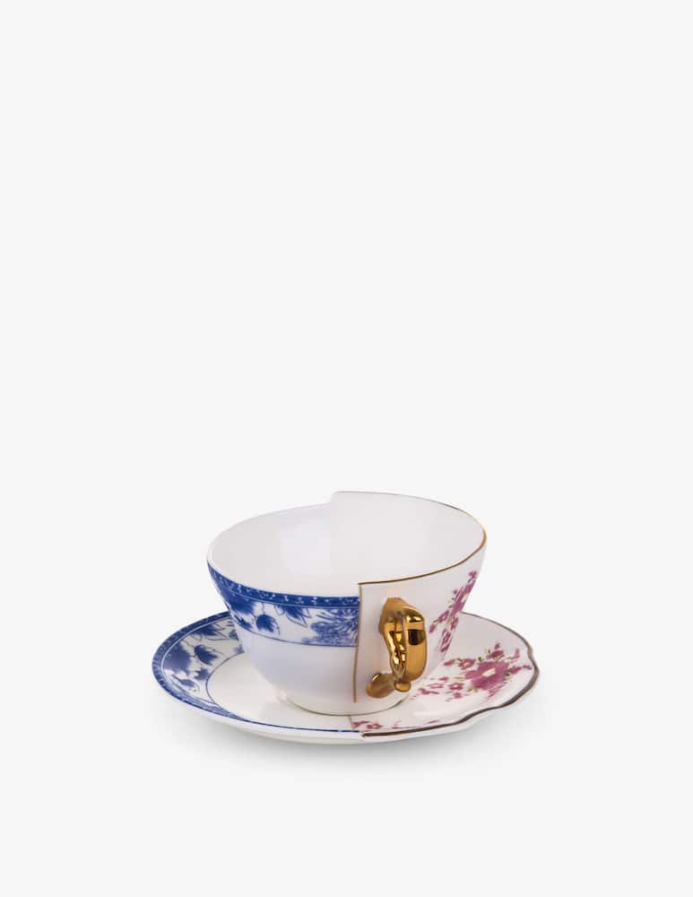 Seletti Tazza da Tè Con Piattino Hybrid - immagine 1 Seletti Tazza da Tè Con Piattino Hybrid - immagine 1