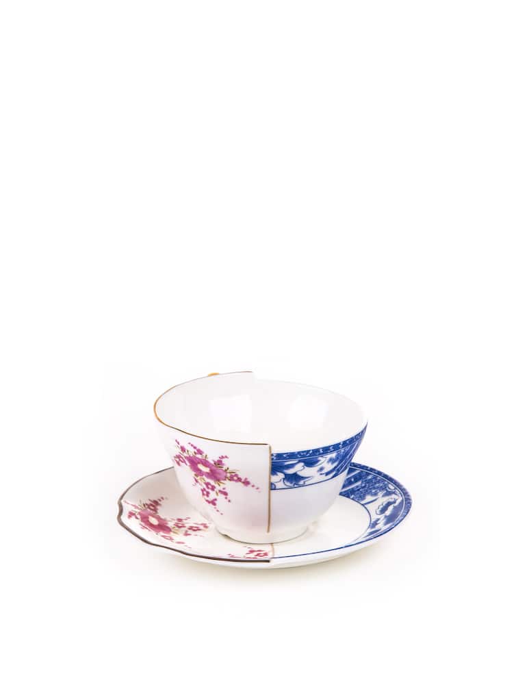 Seletti Teacup With Saucer Hybrid - picture 2 Seletti Teacup With Saucer Hybrid - picture 2