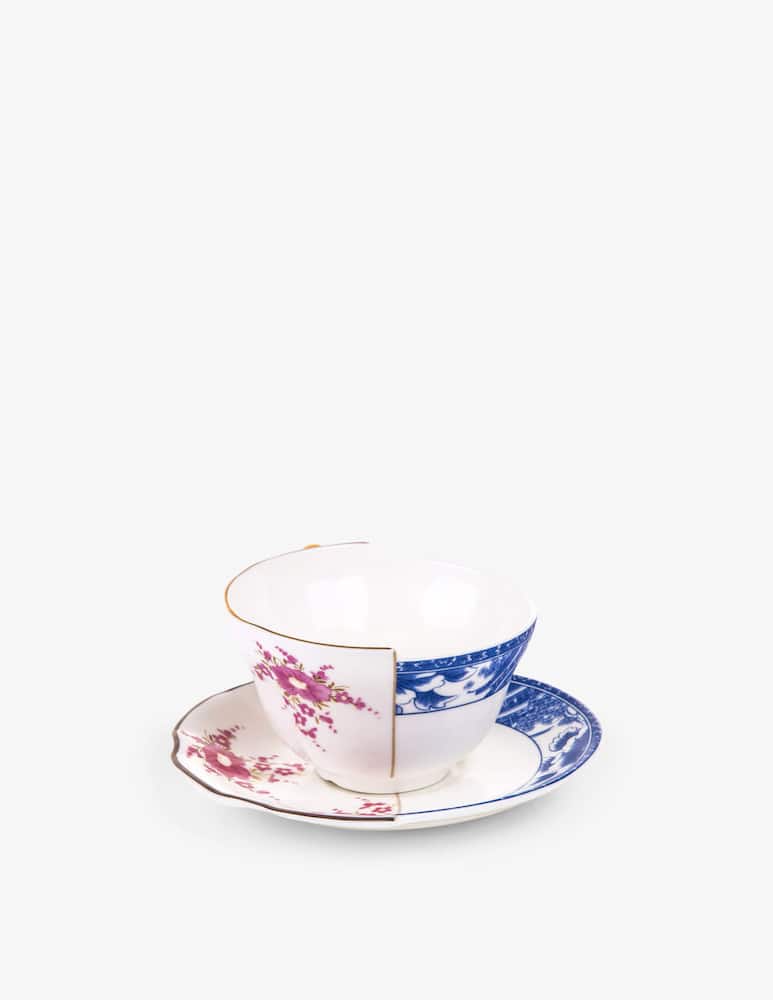 Seletti Tazza da Tè Con Piattino Hybrid - immagine 2 Seletti Tazza da Tè Con Piattino Hybrid - immagine 2