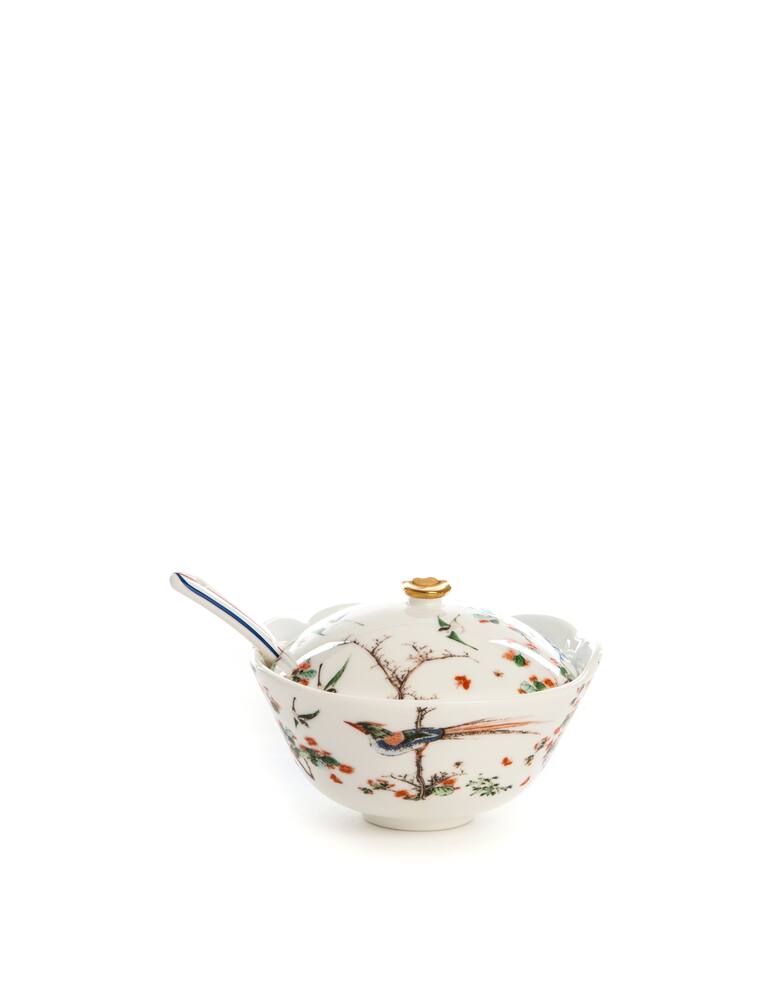 rinascente Seletti Hybrid-Smeraldina Porcelain Teiera Cm. 15 H. 13 - Multicolor