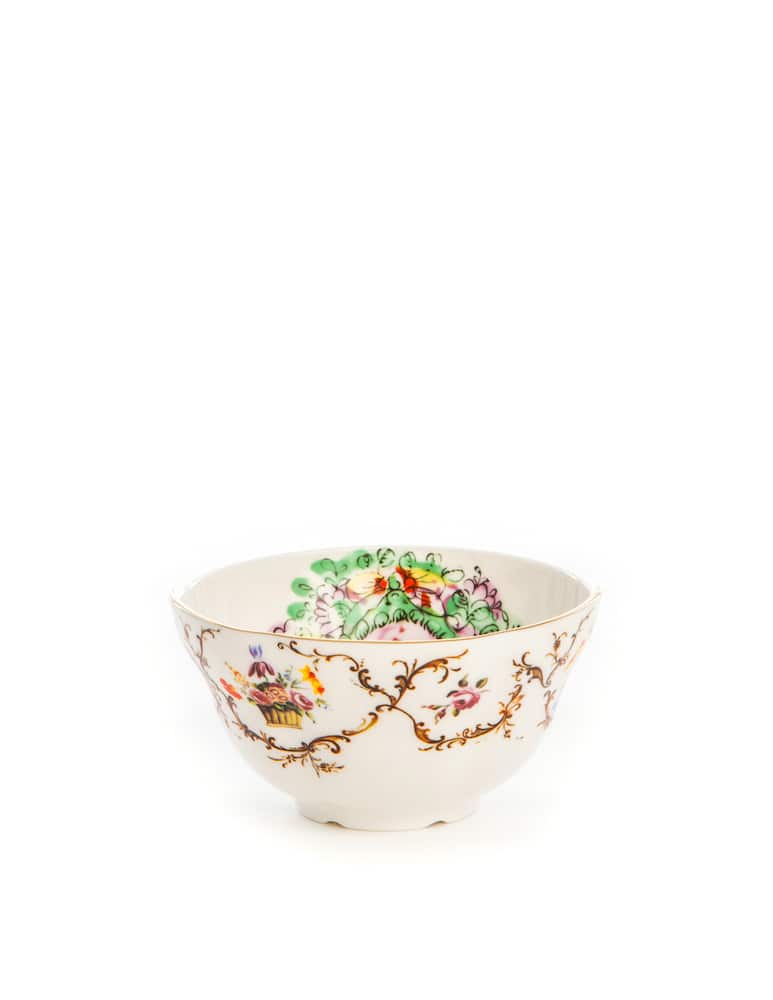 rinascente Seletti Hybrid-Irene Porcelain Ciotole di frutta Cm.10.5 H. 6.2