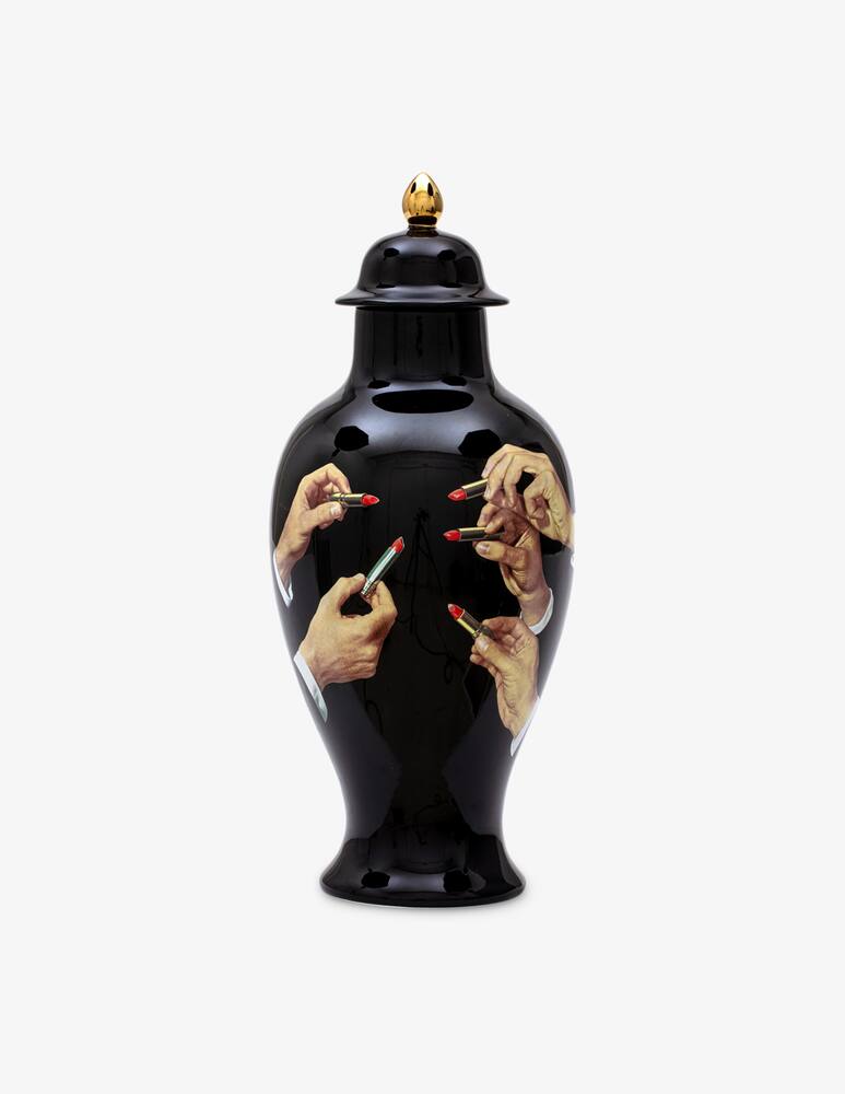 rinascente Seletti Vases Lipsticks Black - Multi