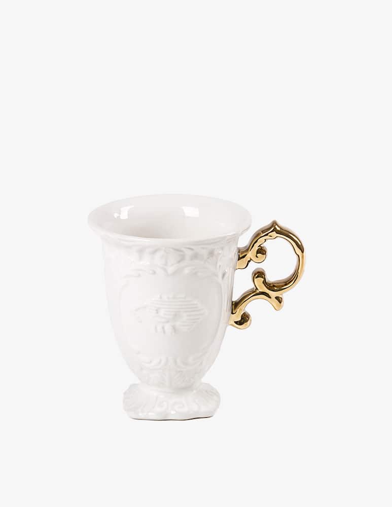 Seletti Tazza I-Wares Manico Oro - Multicolor - immagine 1 Seletti Tazza I-Wares Manico Oro - Multicolor - immagine 1