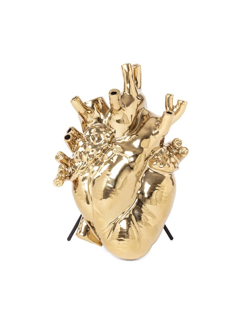 rinascente Seletti Vaso Love In Bloom - Gold