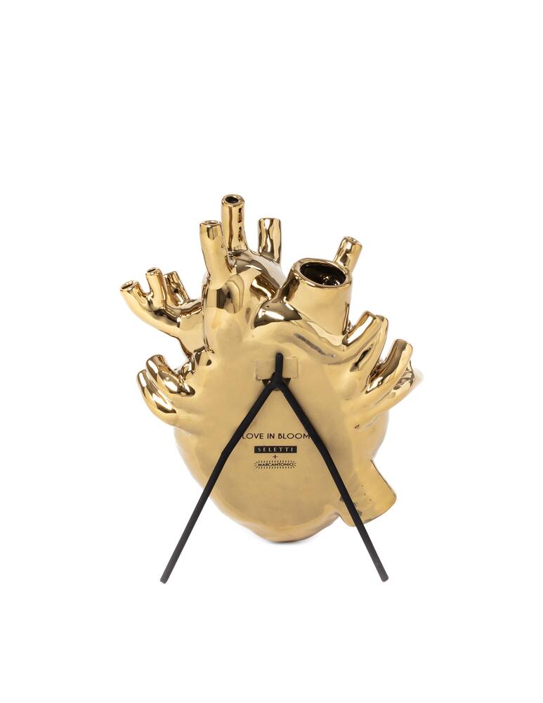 rinascente Seletti Vaso Love In Bloom - Gold