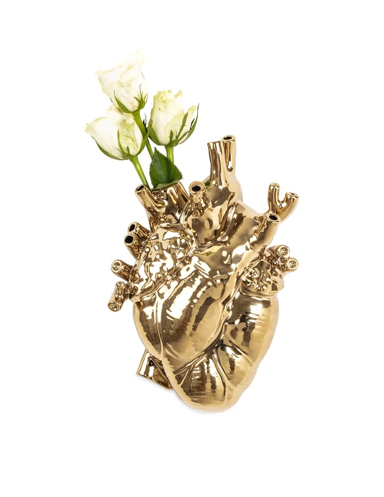 rinascente Seletti Vaso Love In Bloom - Gold