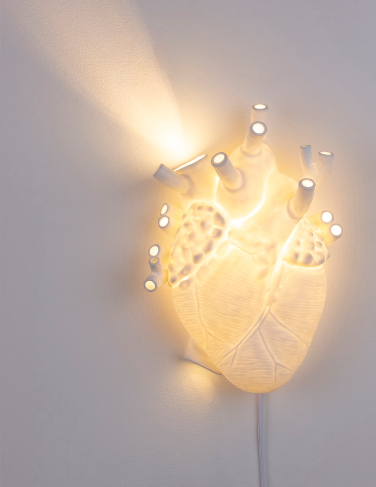 Seletti Lampada da parete Heart Lamp - immagine 2