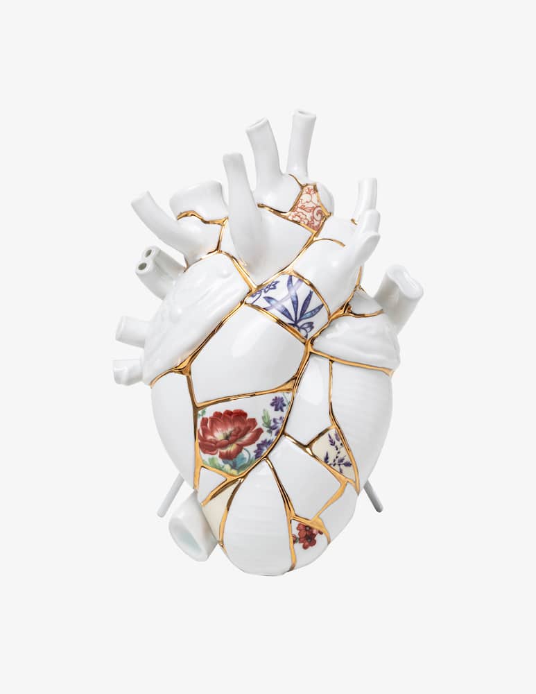 Seletti Vaso Love In Bloom - Kintsugi - immagine 1 Seletti Vaso Love In Bloom - Kintsugi - immagine 1
