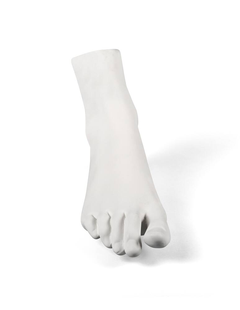 rinascente Seletti Piede Uomo In Porcellana "Memorabilia-Mvsevm" - Bianco