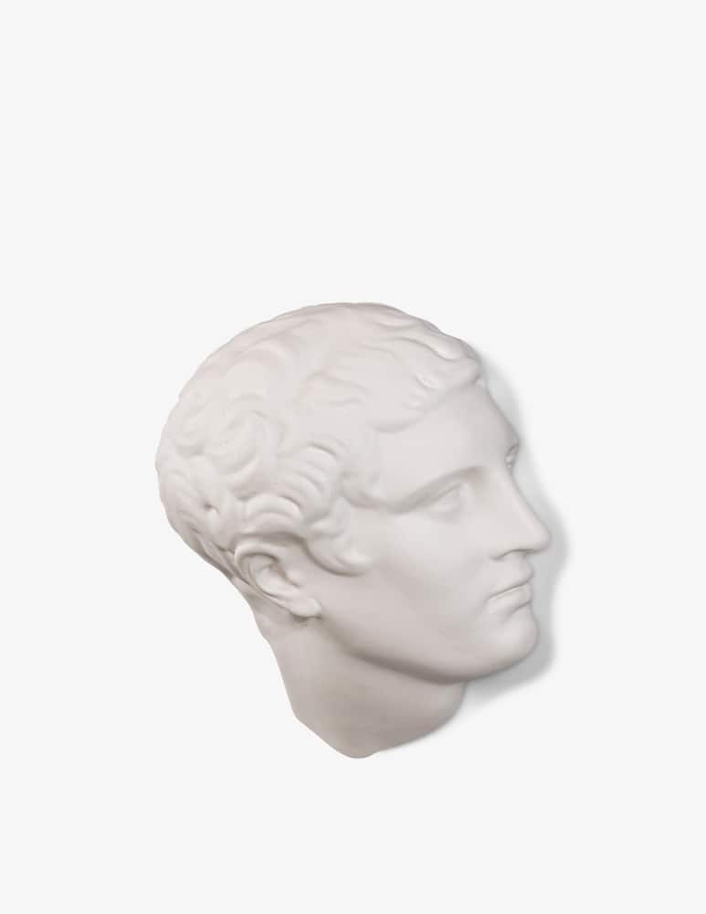 rinascente Seletti Porcelain Men'S Head Memorabilia Mvsevm Discobolo Head  - Bianco