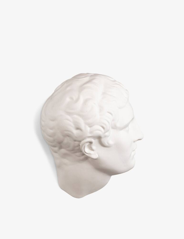 rinascente Seletti Porcelain Men'S Head Memorabilia Mvsevm Discobolo Head  - Bianco