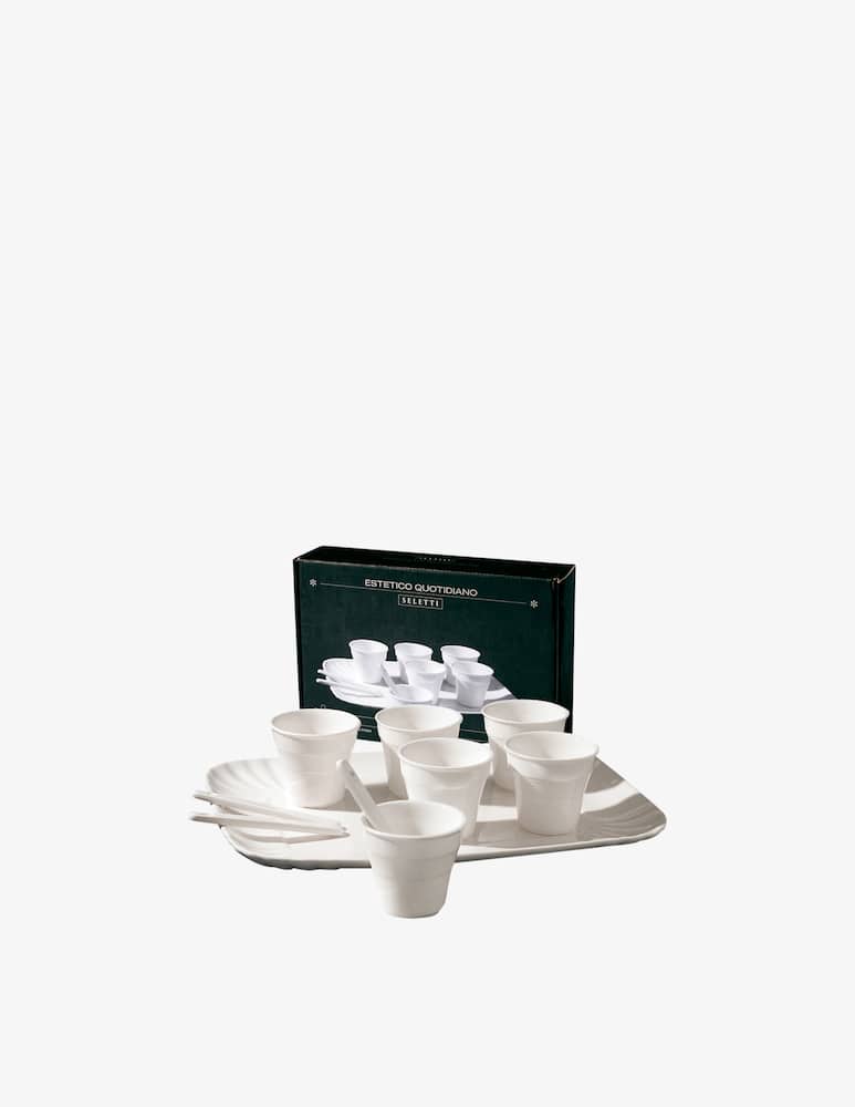 Seletti Bicchierini da caffè 6 + Vassoio Estetico Quotidiano - immagine 2 Seletti Bicchierini da caffè 6 + Vassoio Estetico Quotidiano - immagine 2