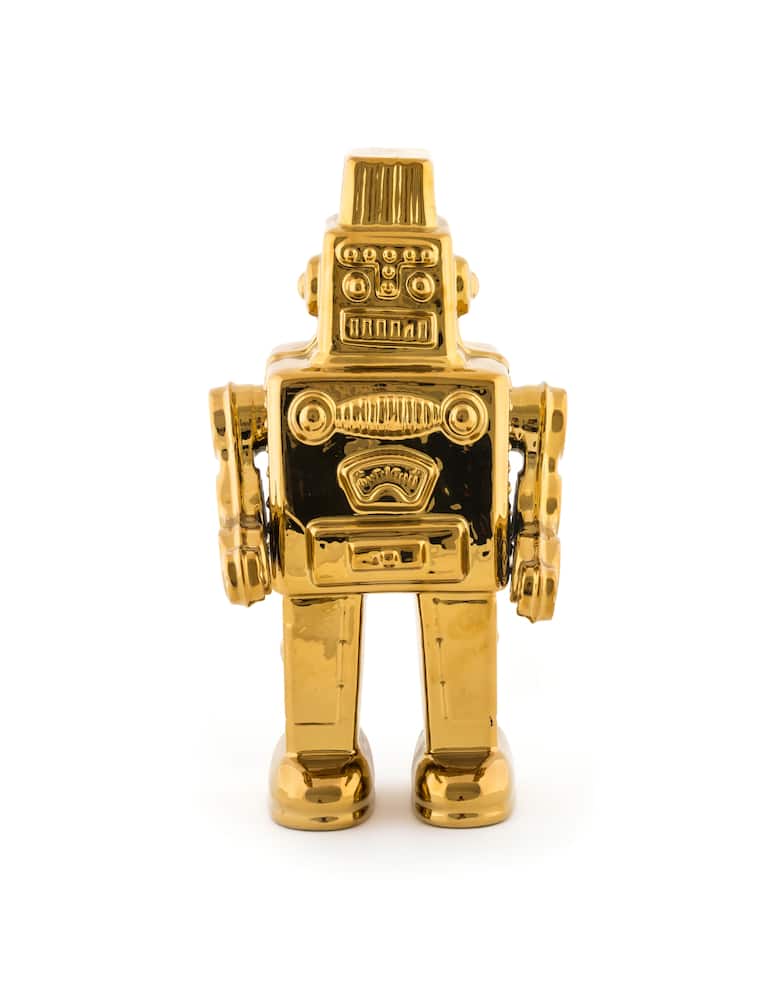 Seletti Robot Limited Gold Edition - immagine 1 Seletti Robot Limited Gold Edition - immagine 1