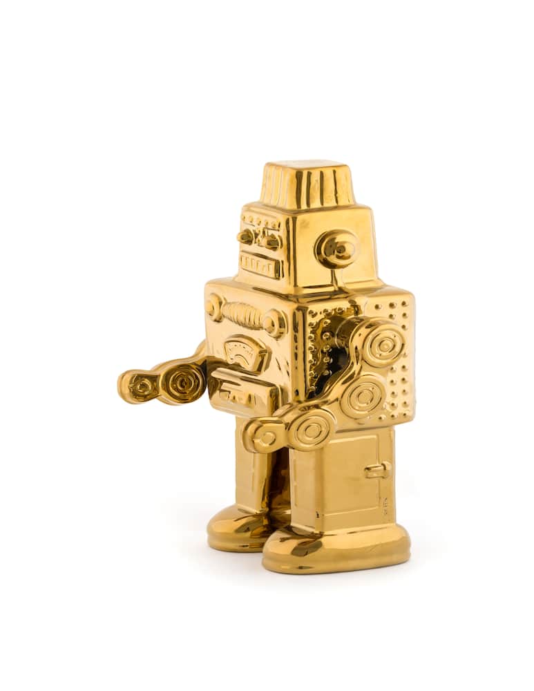 Seletti Robot Limited Gold Edition - immagine 3 Seletti Robot Limited Gold Edition - immagine 3