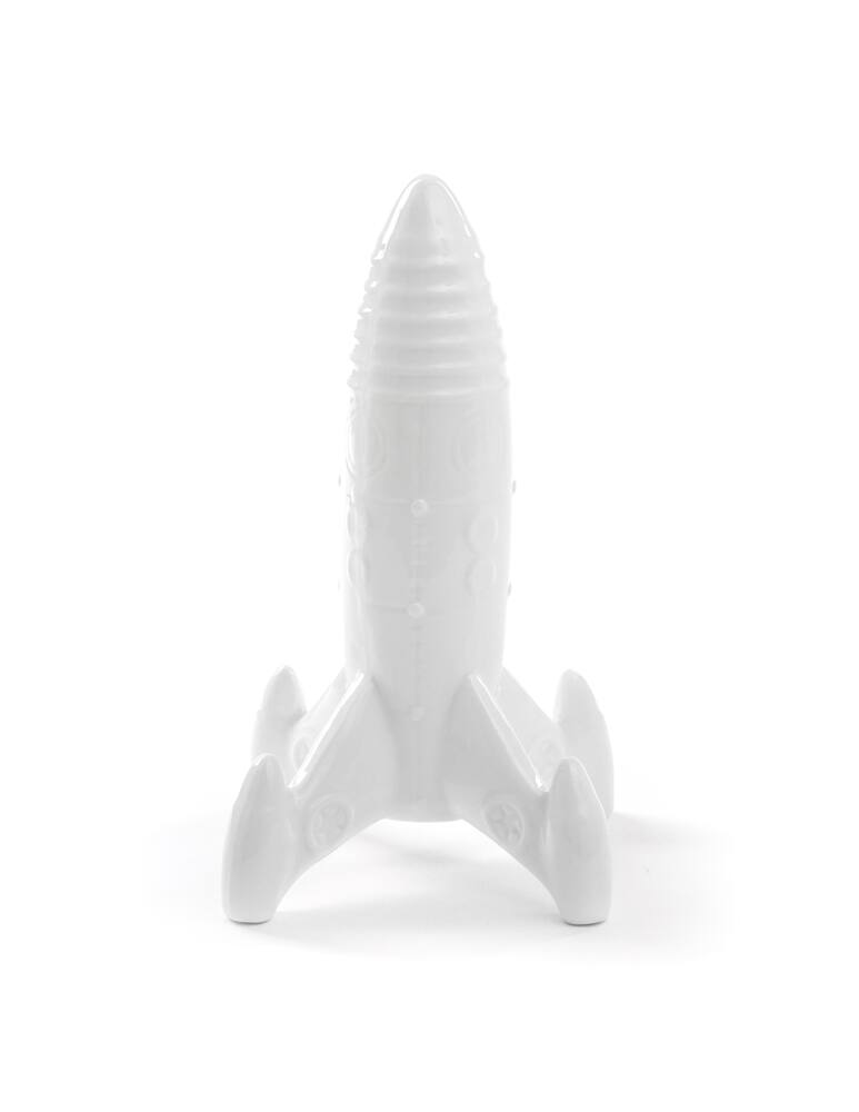 rinascente Seletti Memorabilia Porcelain My Spaceship Cm.13.5 X 13.5 X 27