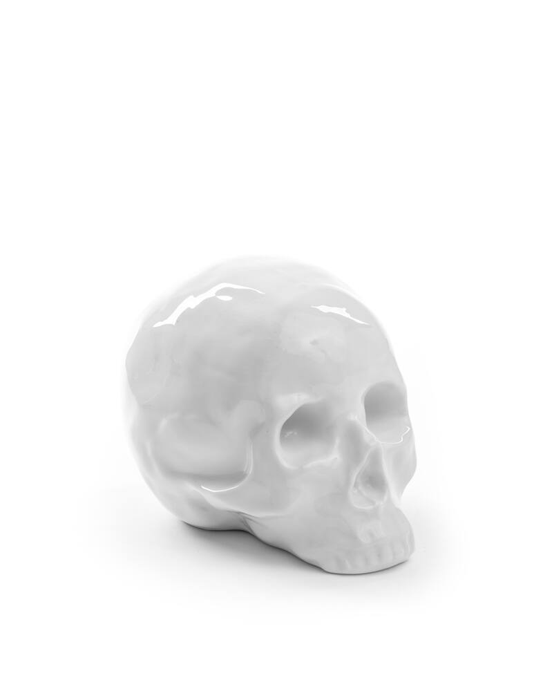 rinascente Seletti Il Mio Teschio In Porcellana "Memorabilia" - Bianco