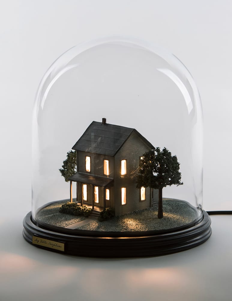 rinascente Seletti My Little Neighbour Resin Table Lampada Cm.25.5 H.26.8 - Multicolor