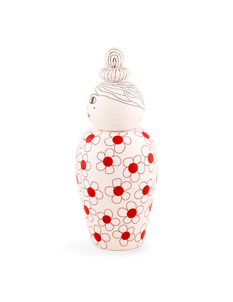 Seletti Vaso In Dolomite Con Coperchio "Le Canopie-Pepa" - immagine 2 Seletti Vaso In Dolomite Con Coperchio "Le Canopie-Pepa" - immagine 2