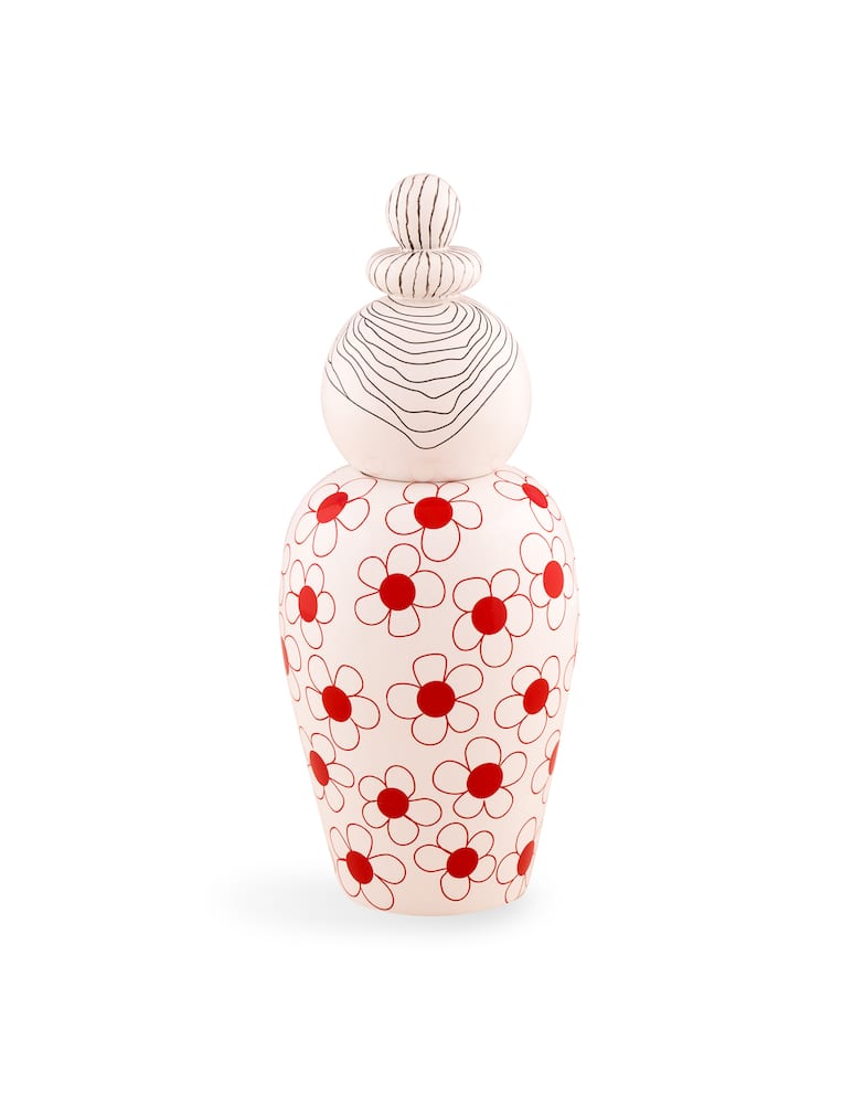 Seletti Vaso In Dolomite Con Coperchio "Le Canopie-Pepa" - immagine 3 Seletti Vaso In Dolomite Con Coperchio "Le Canopie-Pepa" - immagine 3