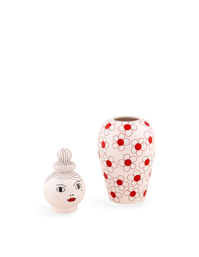 Seletti Vaso In Dolomite Con Coperchio "Le Canopie-Pepa" - immagine 5 Seletti Vaso In Dolomite Con Coperchio "Le Canopie-Pepa" - immagine 5