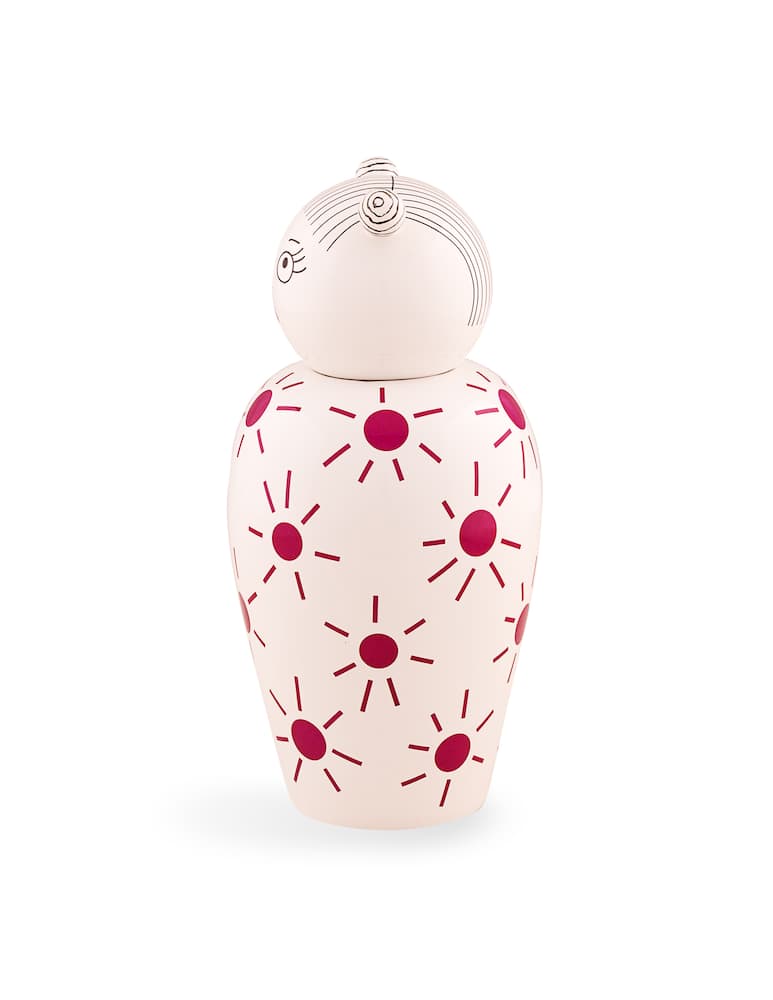 Seletti Vaso In Dolomite Con Coperchio "Le Canopie-Lula" - immagine 2 Seletti Vaso In Dolomite Con Coperchio "Le Canopie-Lula" - immagine 2