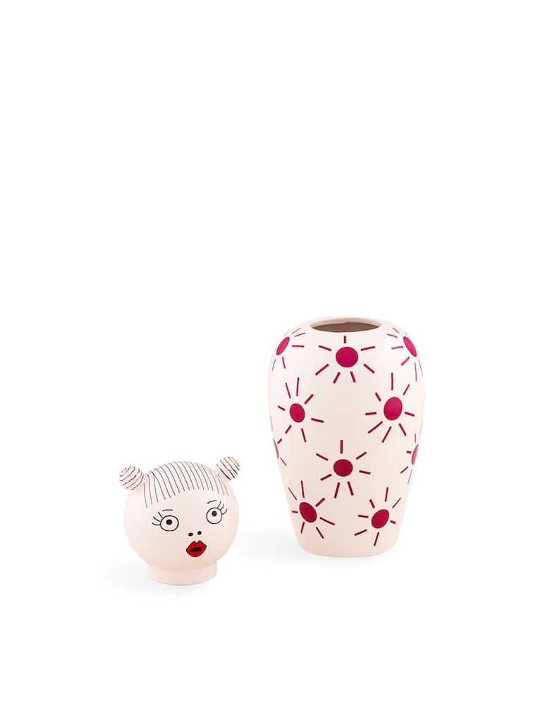 Seletti Vaso In Dolomite Con Coperchio "Le Canopie-Lula" - immagine 5 Seletti Vaso In Dolomite Con Coperchio "Le Canopie-Lula" - immagine 5