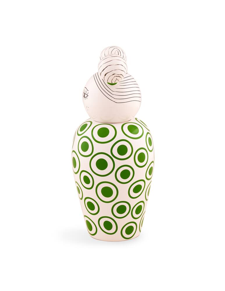 rinascente Seletti Vaso In Dolomite Con Coperchio "Le Canopie-Izumi" - Multicolor