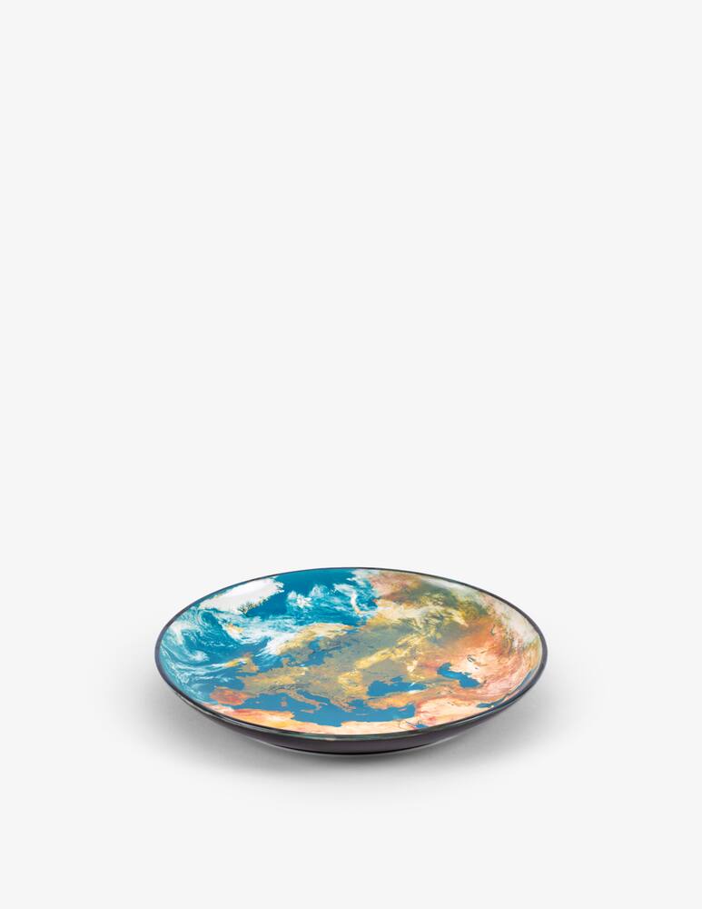 rinascente Seletti Piatto "Cosmic Diner" Earth Europe - Multicolor