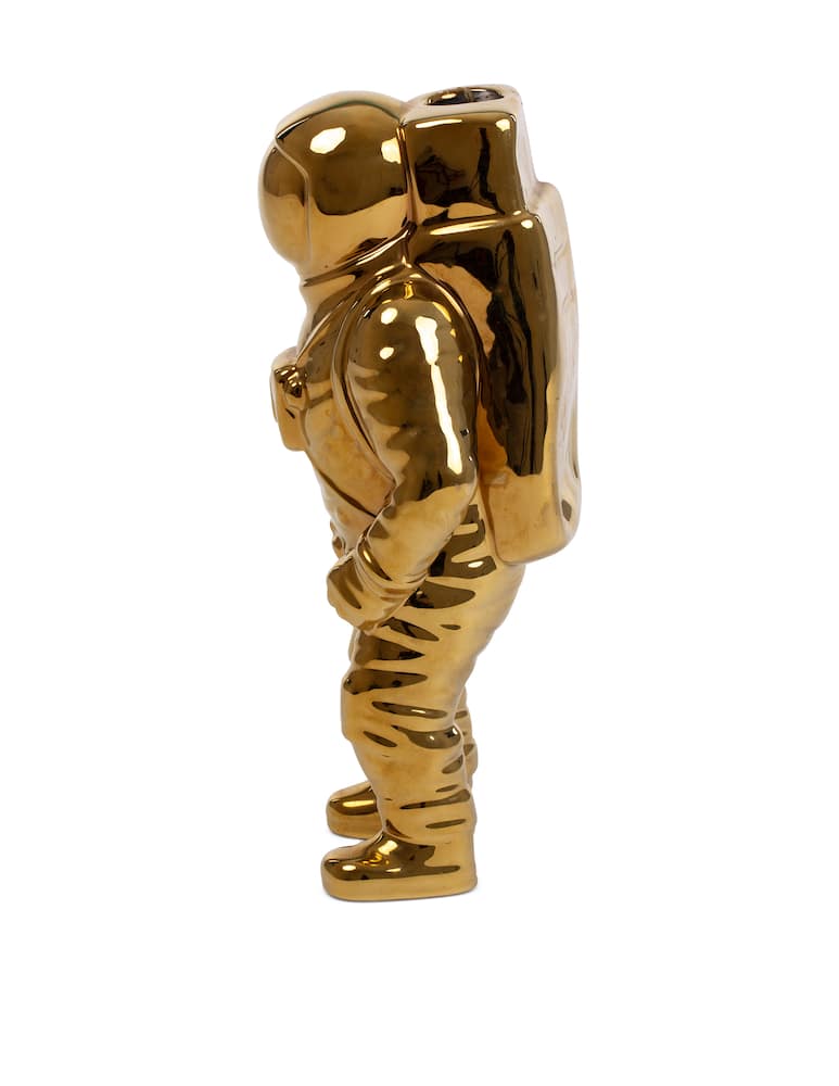 rinascente Seletti Vaso Cosmic-Diner-Starman - Oro
