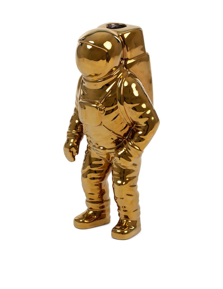 rinascente Seletti Vaso Cosmic-Diner-Starman - Oro