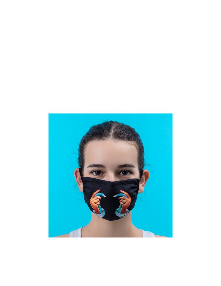 rinascente Seletti Facemask Hands with Snakes S/M
