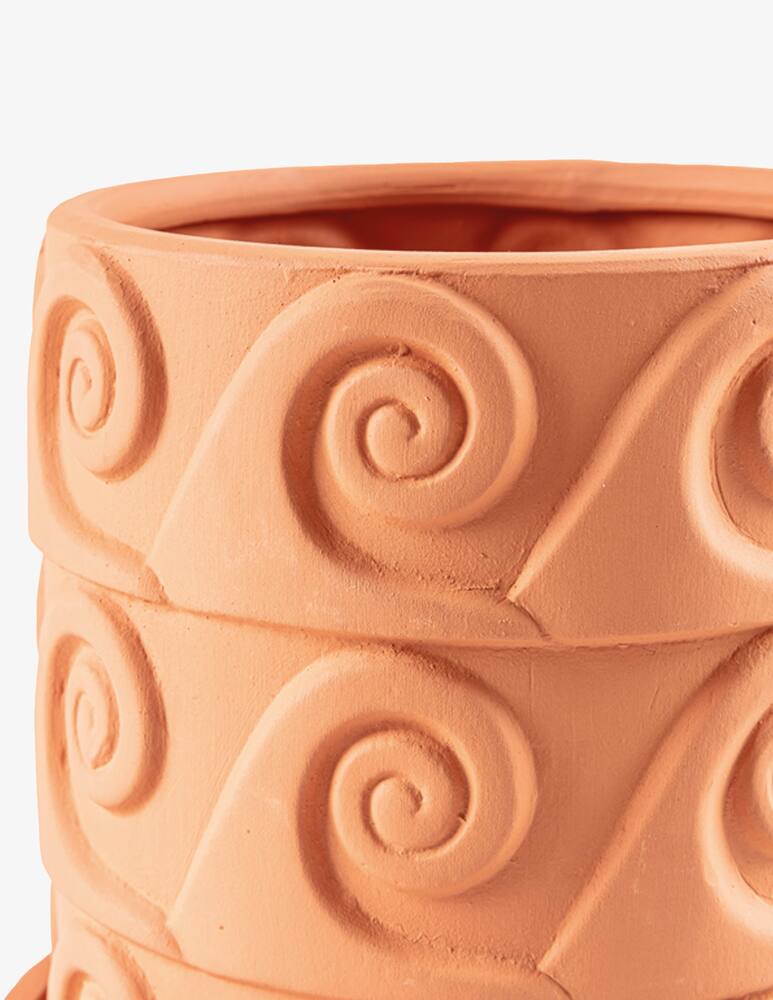 rinascente Seletti Magna Graecia  - Vase With Saucer  "Onda"