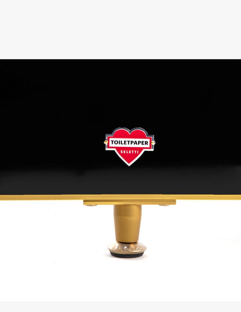 rinascente Seletti Paravento A 3 Ante "Toiletpaper" Lipsticks - Argento