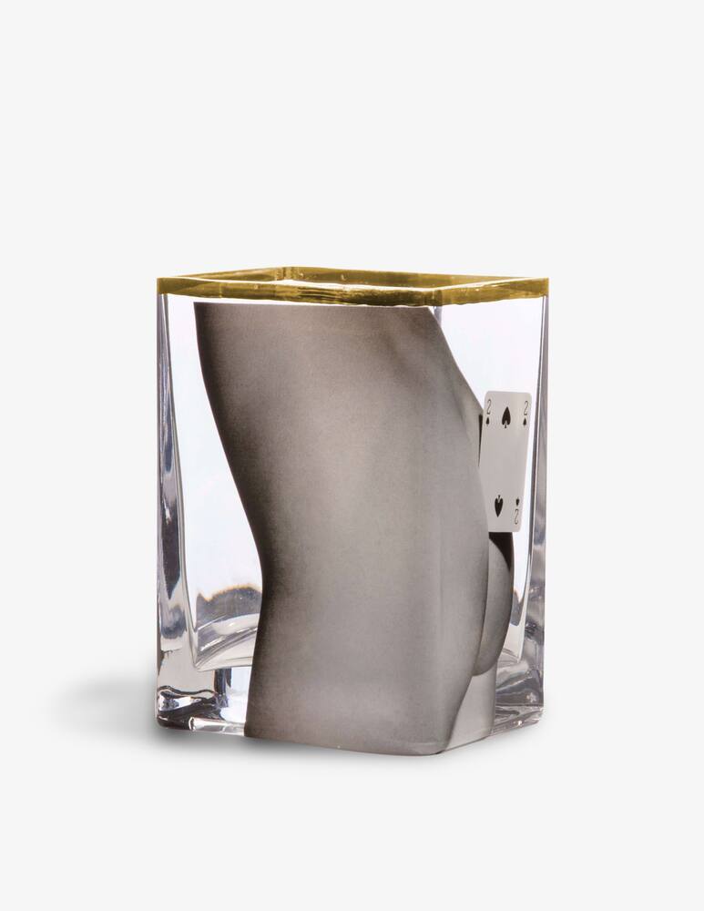 rinascente Seletti Vaso "Toiletpaper" Two Of Spades - Multicolor