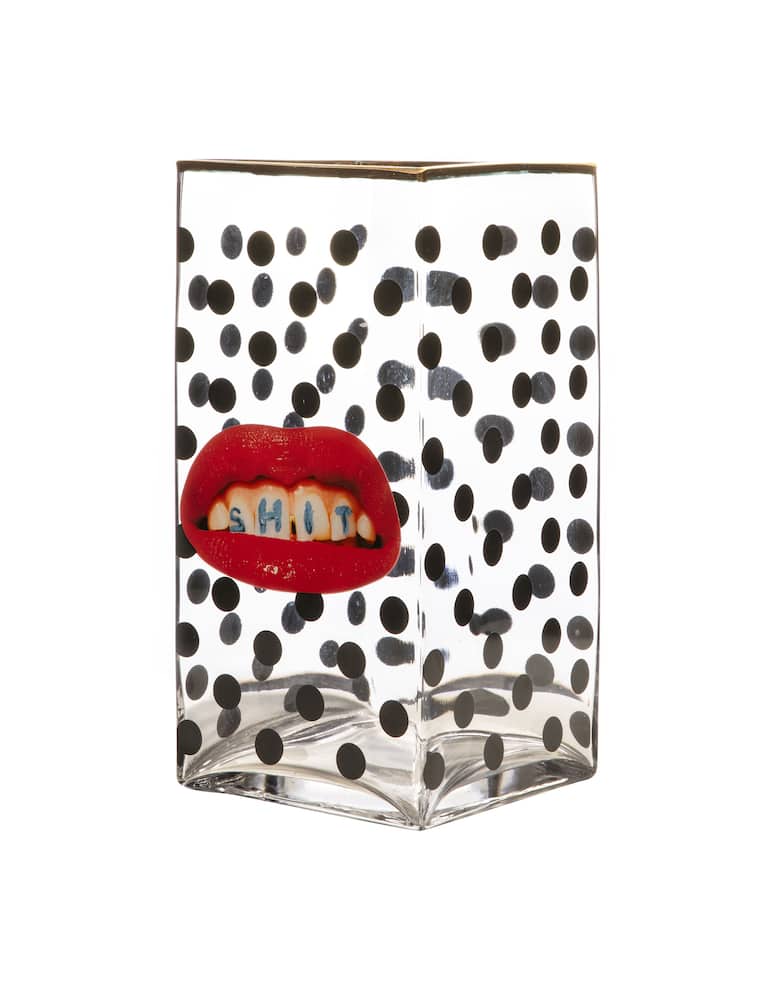 Seletti Vaso in vetro Toiletpaper - immagine 1 Seletti Vaso in vetro Toiletpaper - immagine 1