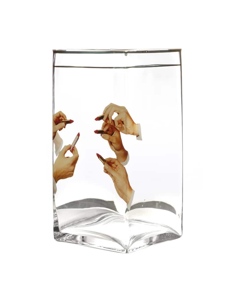 Seletti Vaso in vetro Toiletpaper - immagine 1